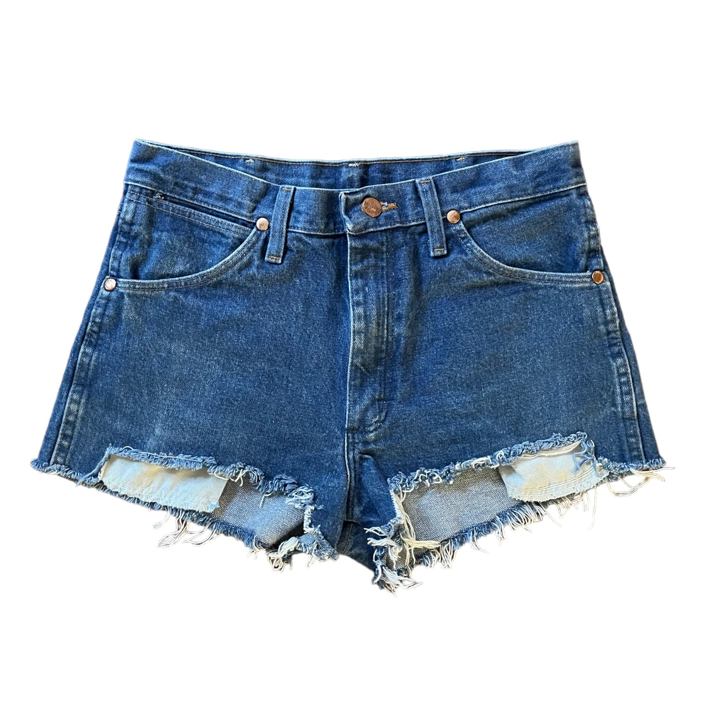 VINTAGE 90S WRANGLER HIGH WAISTED DENIM SHORTS